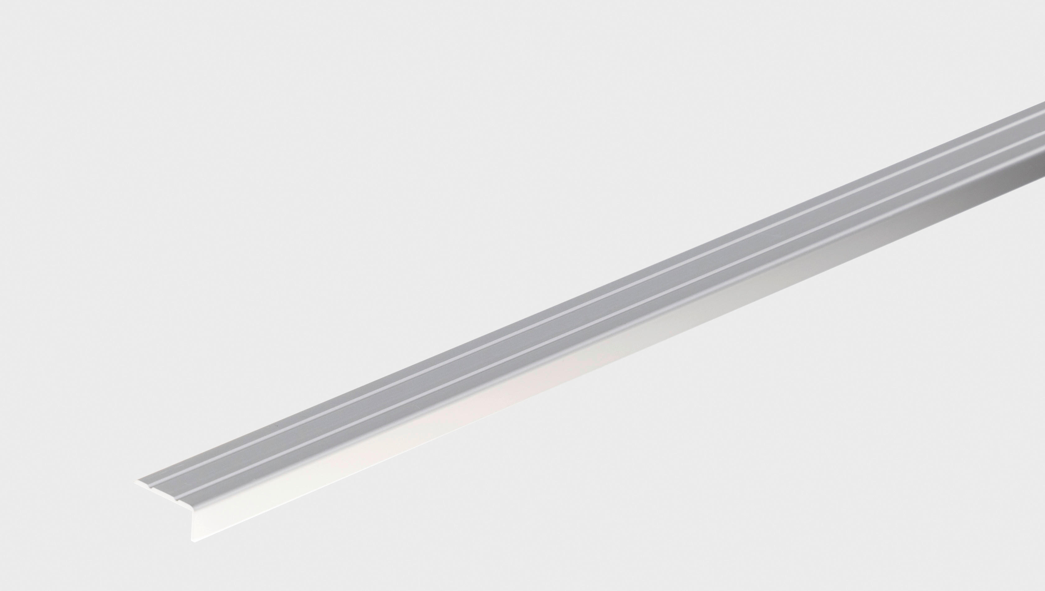 Winkelprofil silber B/L: ca. 2,8x100 cm pro Stück Winkelprofil 23x8x1000 silber sk - silber (2,80/100,00cm)