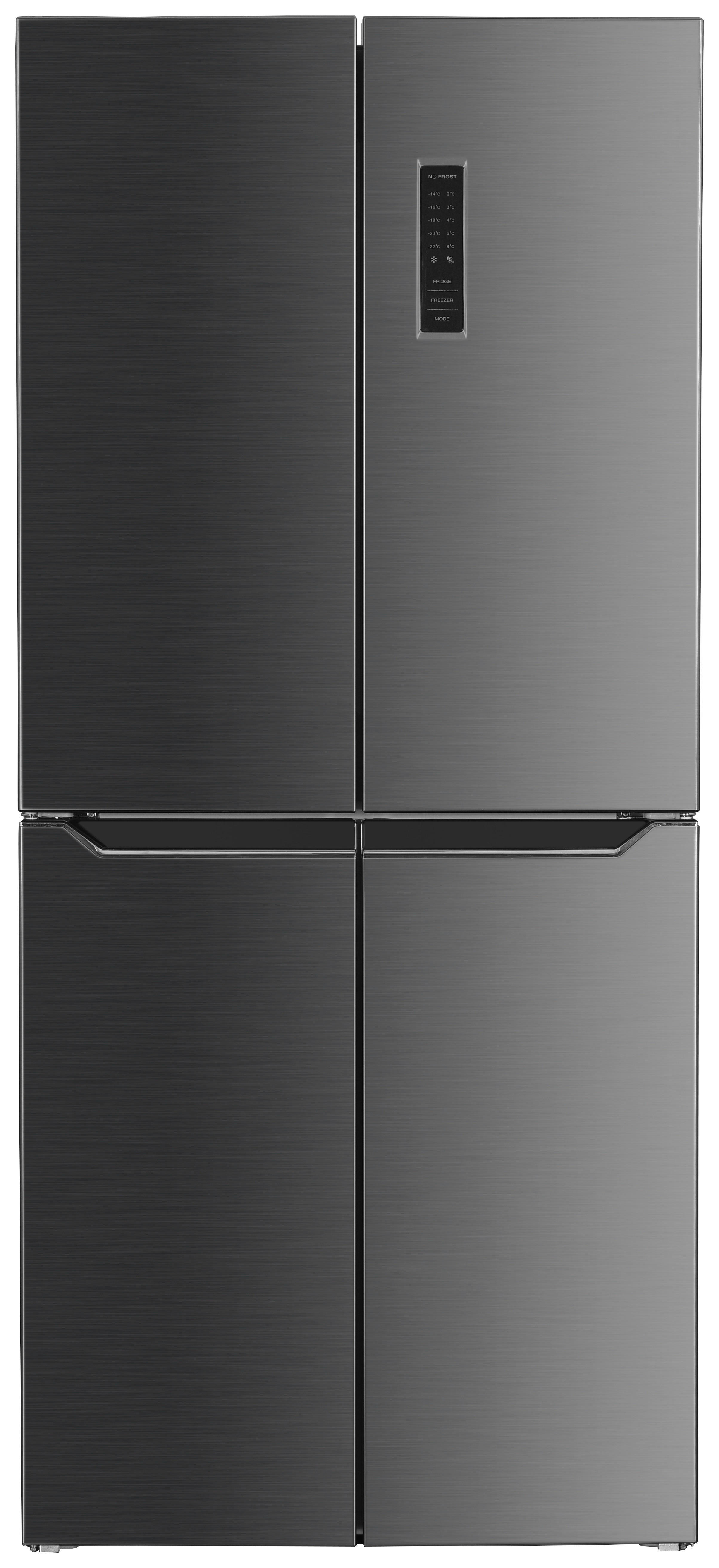 Wolkenstein Cross-Door Kühl/Gefrierkombination WCD362NFDEIX Inox B/H/T: ca. 79x180x62 cm Multi-Door WCD362NFDEIX - Inox (79,00/180,00/62,00cm) - Wolkenstein