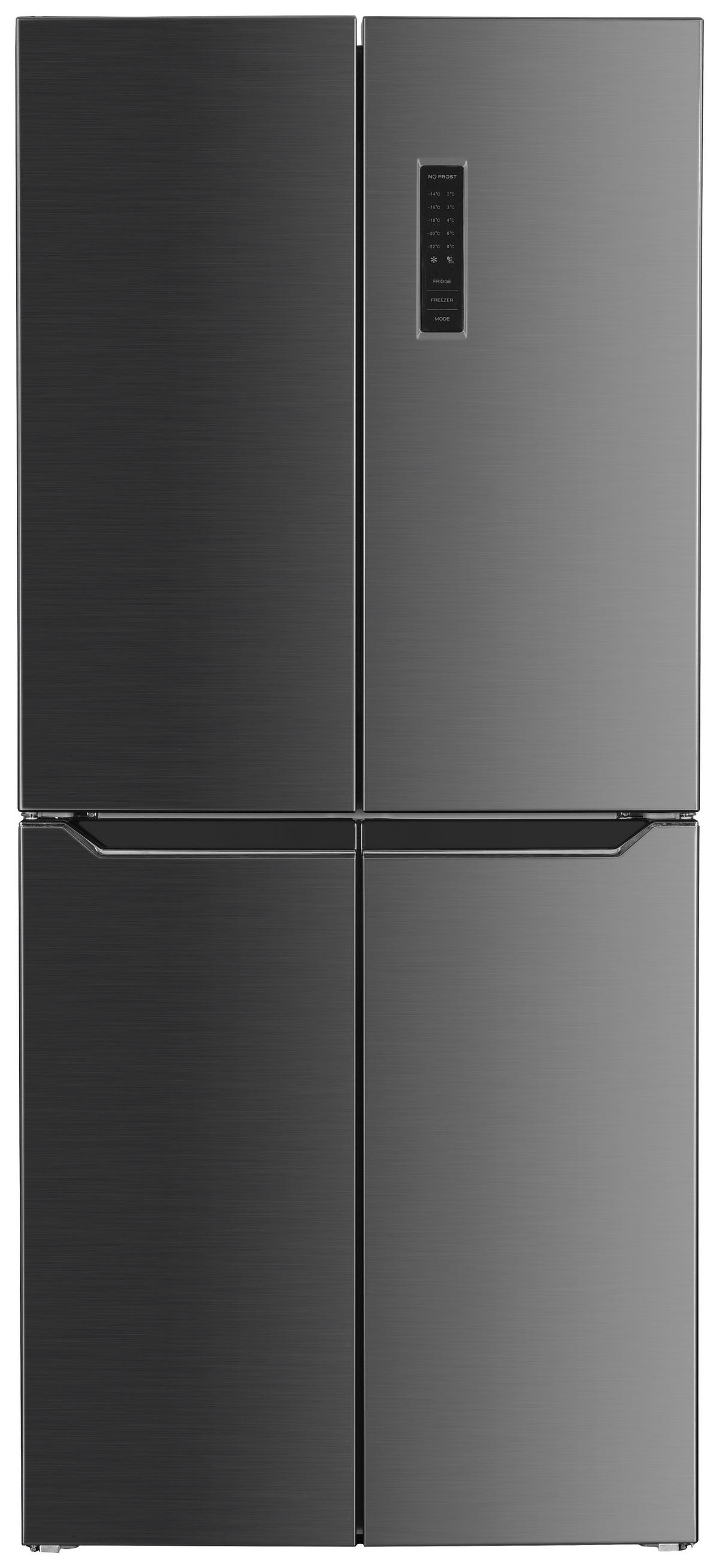Wolkenstein Cross-Door Kühl/Gefrierkombination WCD362NFDEIX Inox B/H/T: ca. 79x180x62 cm Multi-Door WCD362NFDEIX - Inox (79,00/180,00/62,00cm) - Wolkenstein