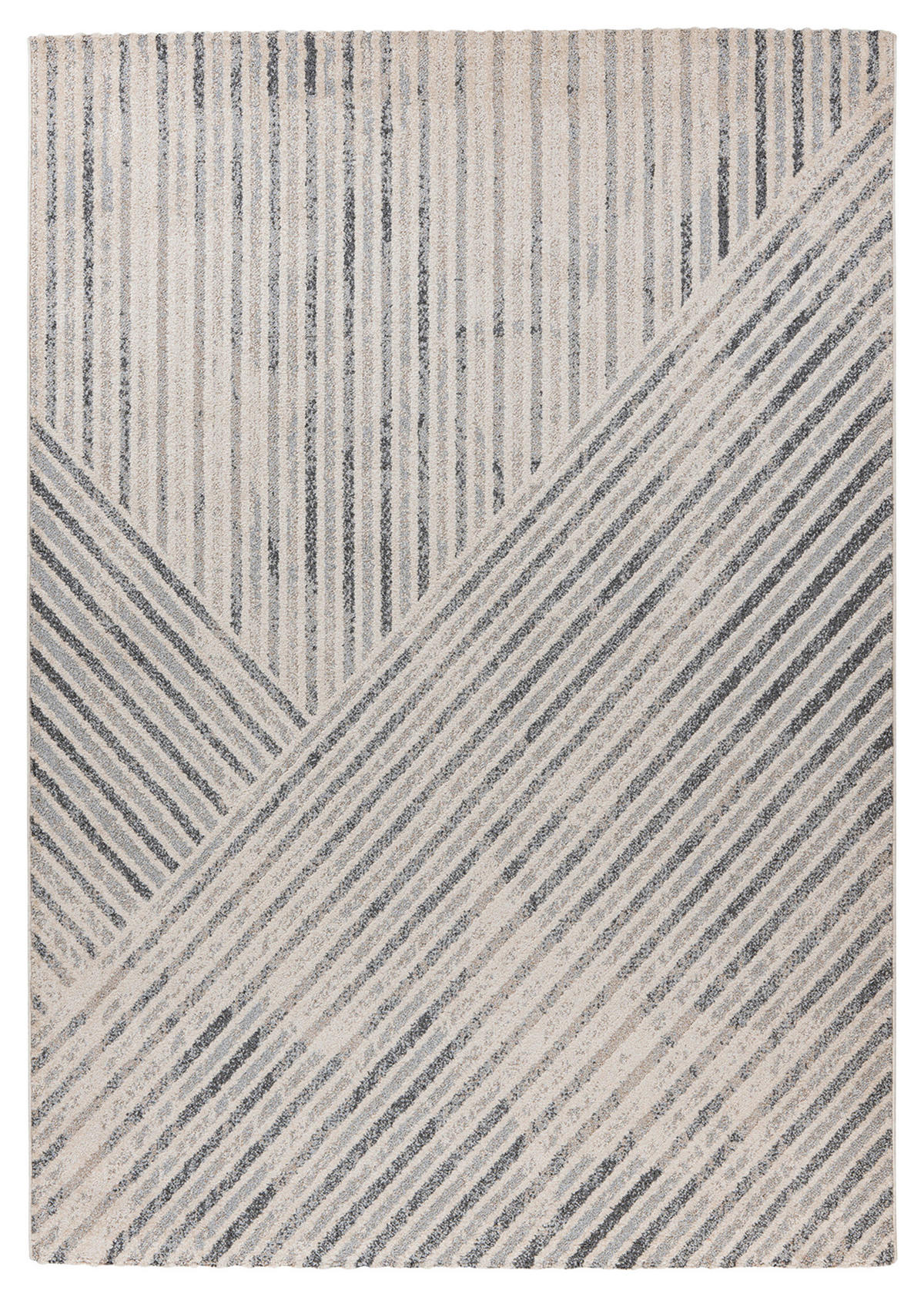 360Living Teppich Rhombus beige B/L: ca. 120x170 cm Rhombus - beige/grau (120,00/170,00cm) - 360Living