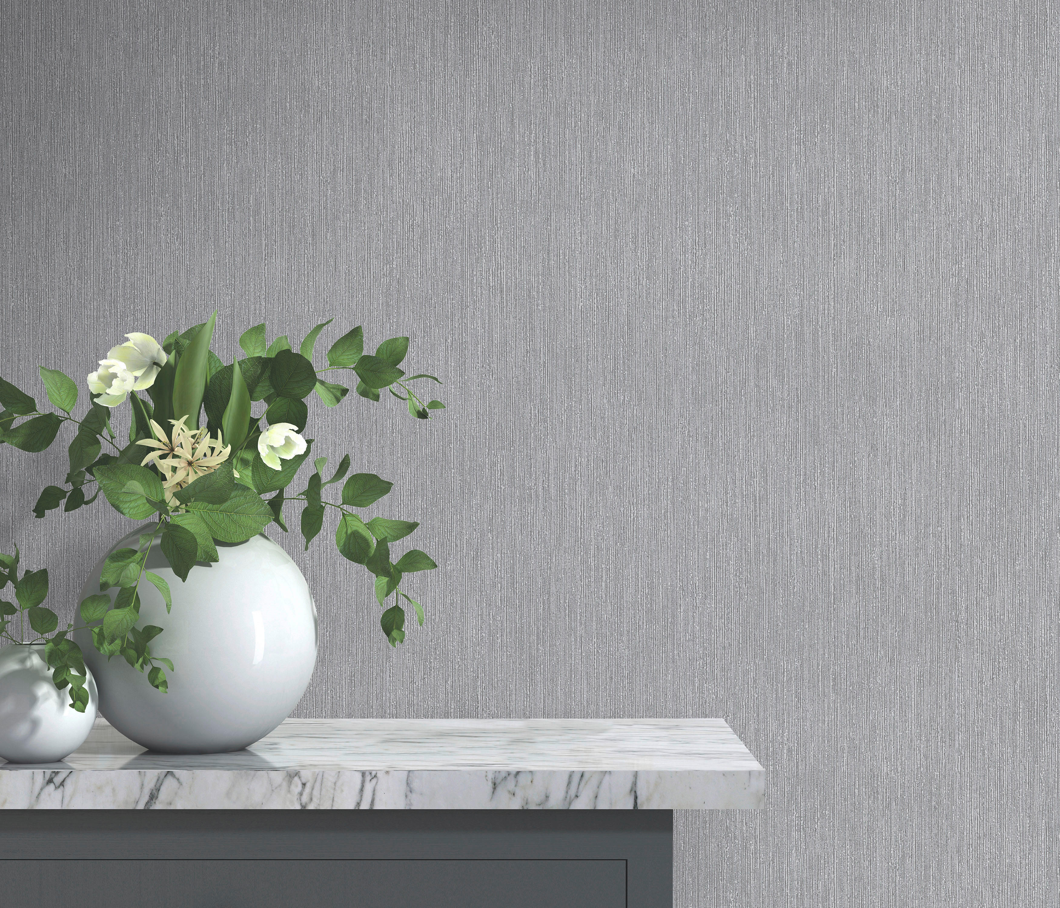 Erismann Vliestapete Struktur grau B/L: ca. 53x1005 cm Vliestapete_10396-10 - grau (53,00/1005,00cm) - Erismann
