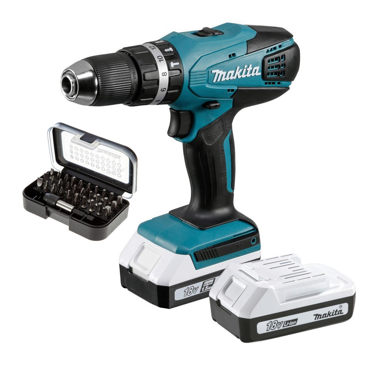 Makita Akku-Schlagbohrschrauber HP488D011 ca. 18 V Akku-Schlagbohrschrauber_Makita - Makita