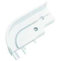 Boviva Rundbogen m. Blende weiß Kunststoff B/L: ca. 13,5x13,5 cm 3.0 Läufe Rundbogen_2erPack - weiß (13,50/13,50cm) - Boviva