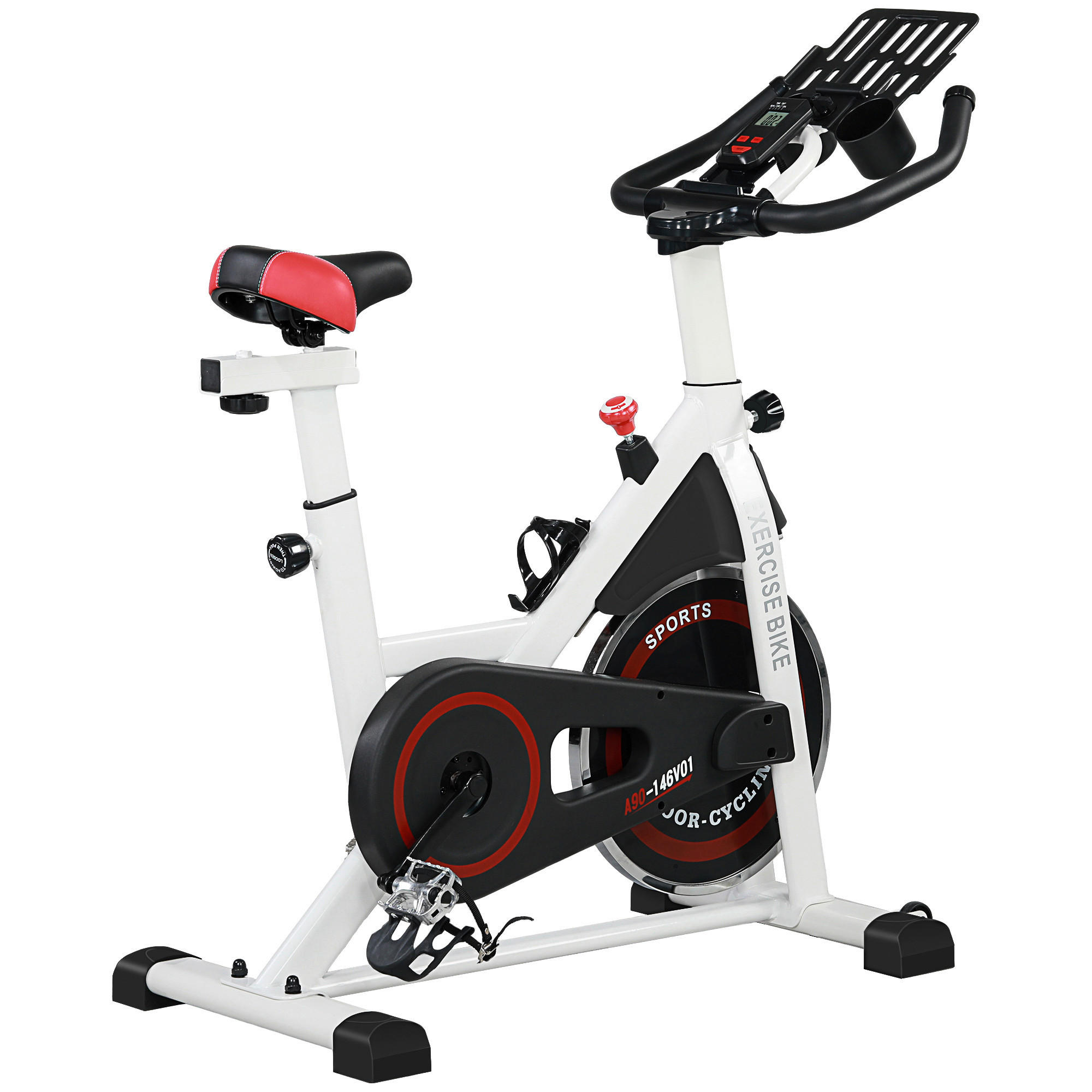 Thumbnail - HOMCOM Ergometer schwarz Stahl B/H/L: ca. 53x114x103 cm