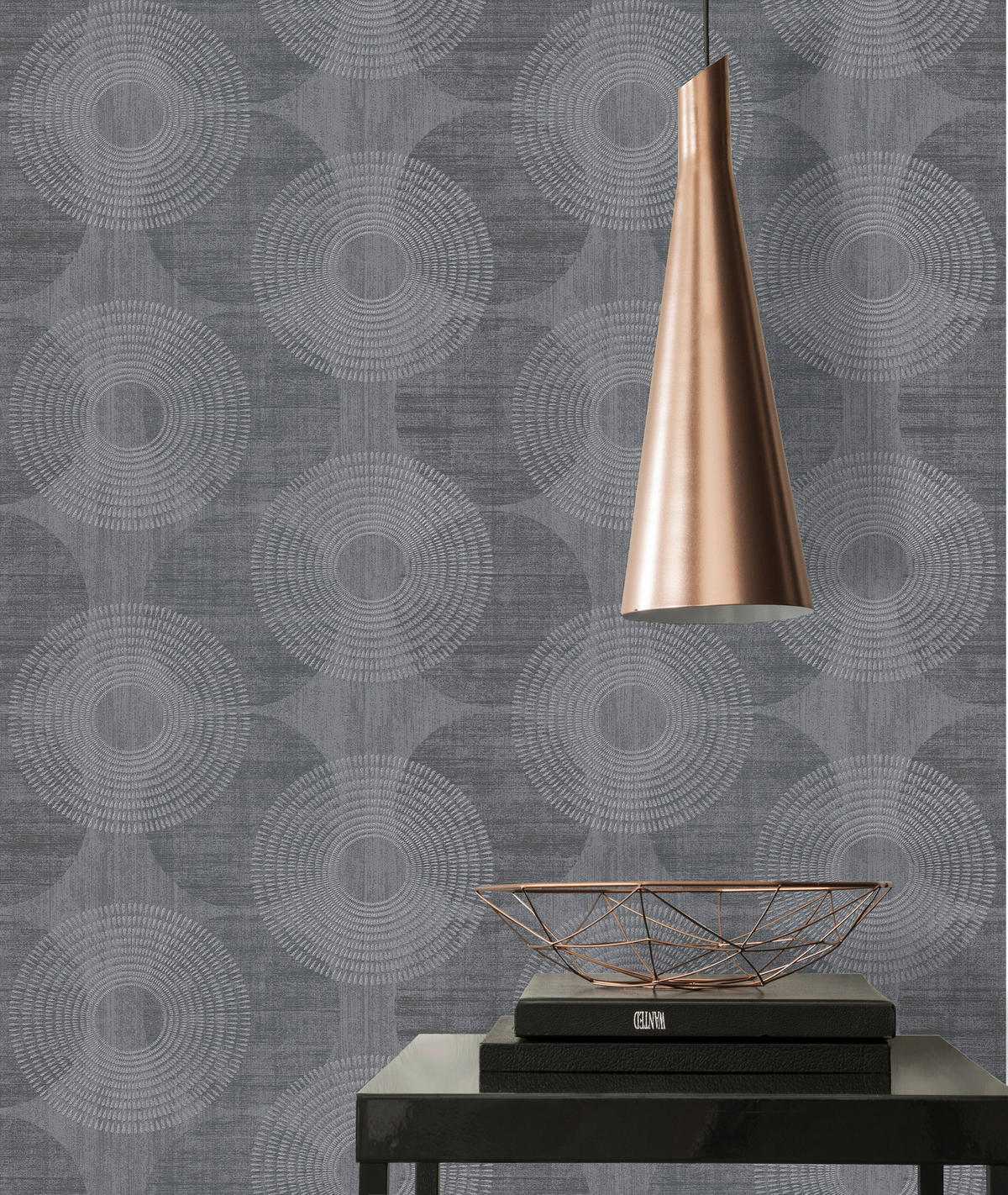 A.S.Creation Vliestapete Attractive Punkte schwarz B/L: ca. 53x1005 cm Attractive - schwarz (53,00/1005,00cm) - A.S.Creation