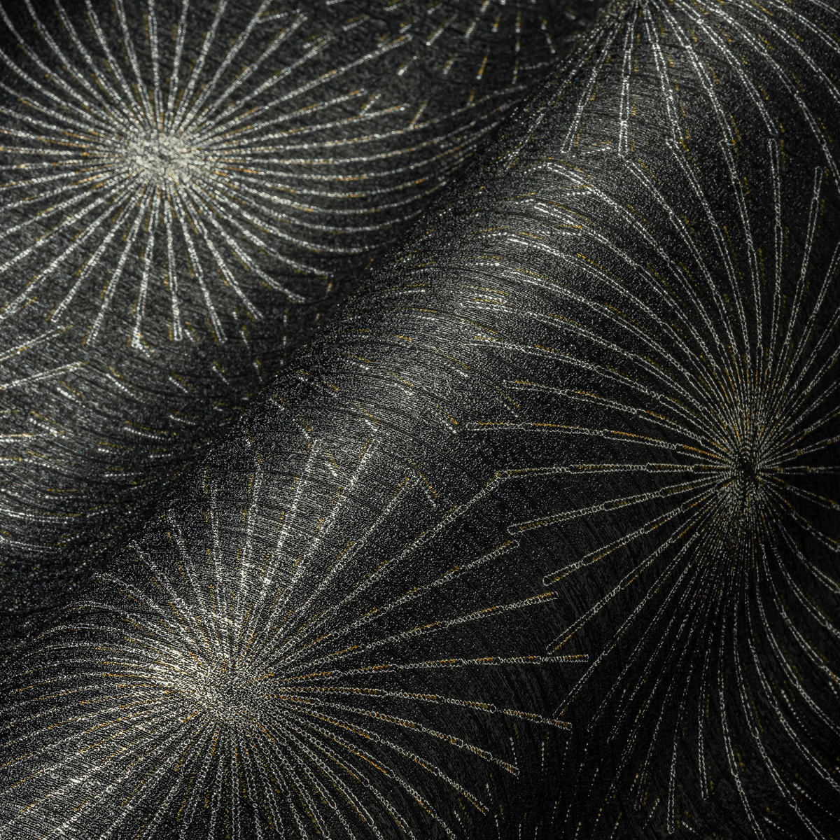 A.S.Création Vliestapete schwarz silber gold B/H/D: ca. 53x1005x8,2 cm Vliestapete - gold/schwarz (8,20/1005,00cm) - A.S.Creation