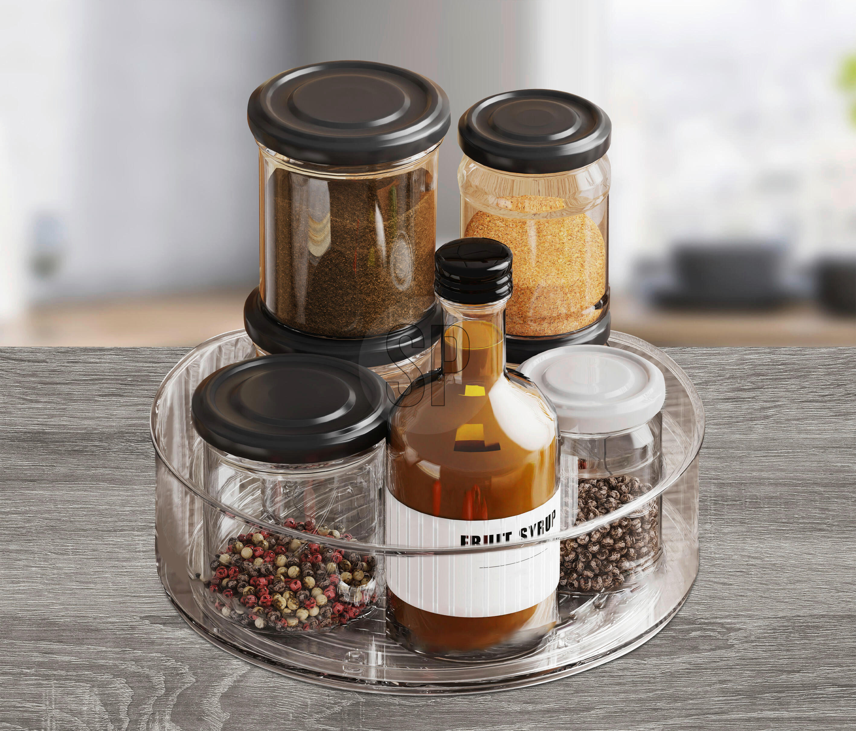 Kühlschrank Organizer transparent B/H/L: ca. 23x23x8,5 cm Kühlschrank_Organizer - transparent (8,50/23,00/23,00cm)