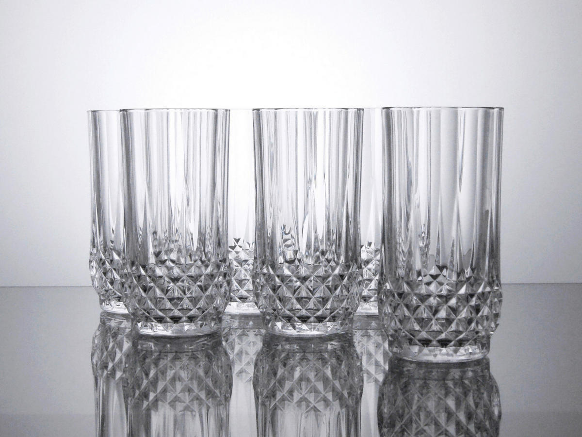 CreaTable Longdrinkbecher Longchamp ECLAT transparent Longchamp ECLAT - transparent - CreaTable