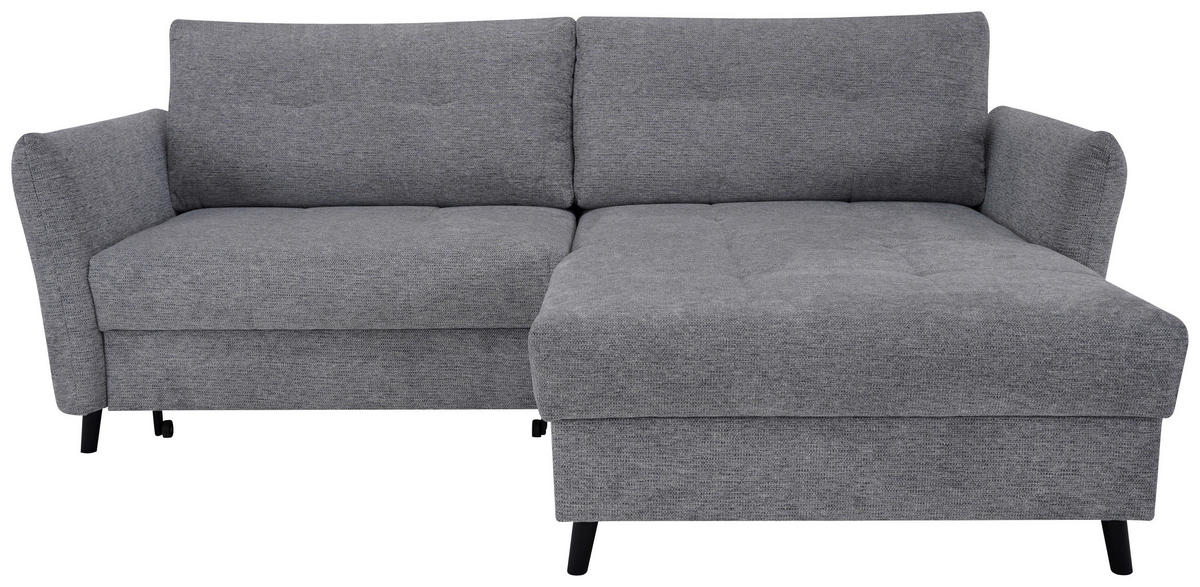 Funktionsecke Sandro grau Microfaser B/H/T: ca. 235x90x159 cm Sandro - schwarz/grau (235,00/90,00/159,00cm)