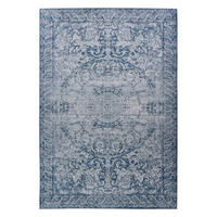 Arte Espina Flachflorteppich Prayer 225 blau B/H/L: ca. 80x0,5x150 cm Prayer 225 - blau (150,00/80,00/0,50cm) - Arte Espina