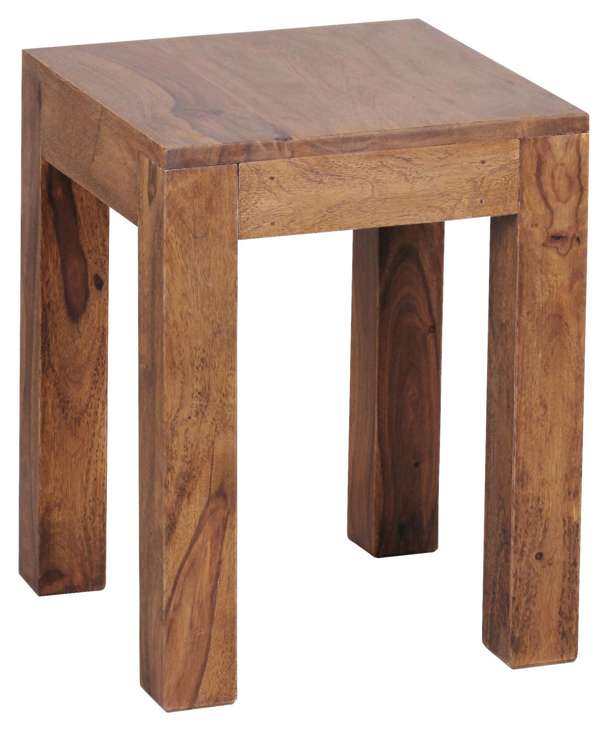 Beistelltisch natur Echtholz B/H/T: ca. 35x45x35 cm Beistelltisch - natur (35,00/45,00/35,00cm) - Wohnling