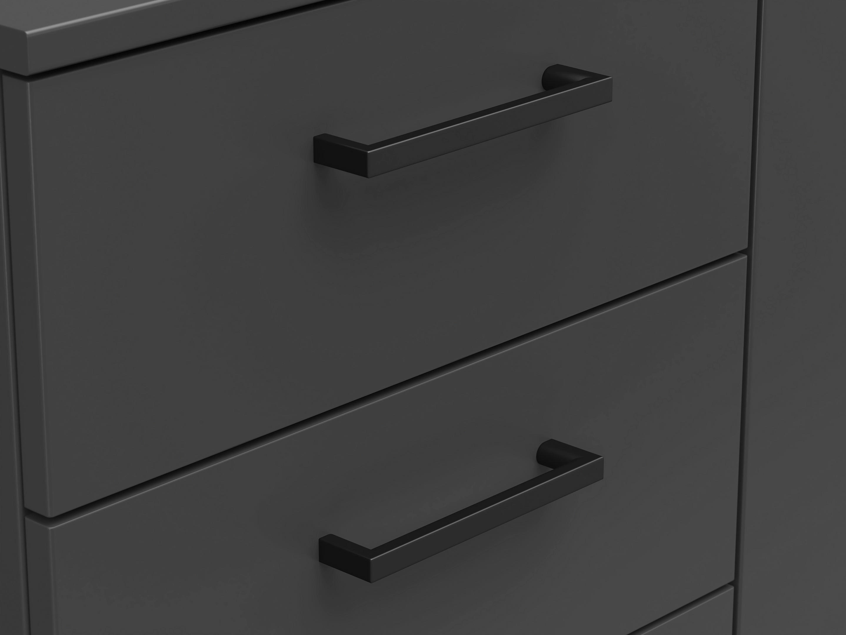 Kommode Multi-Stauraum Typ 29 anthrazit B/H/T: ca. 120x83x52 cm Multi-Stauraum Typ 29 - anthrazit (120,00/83,00/52,00cm)