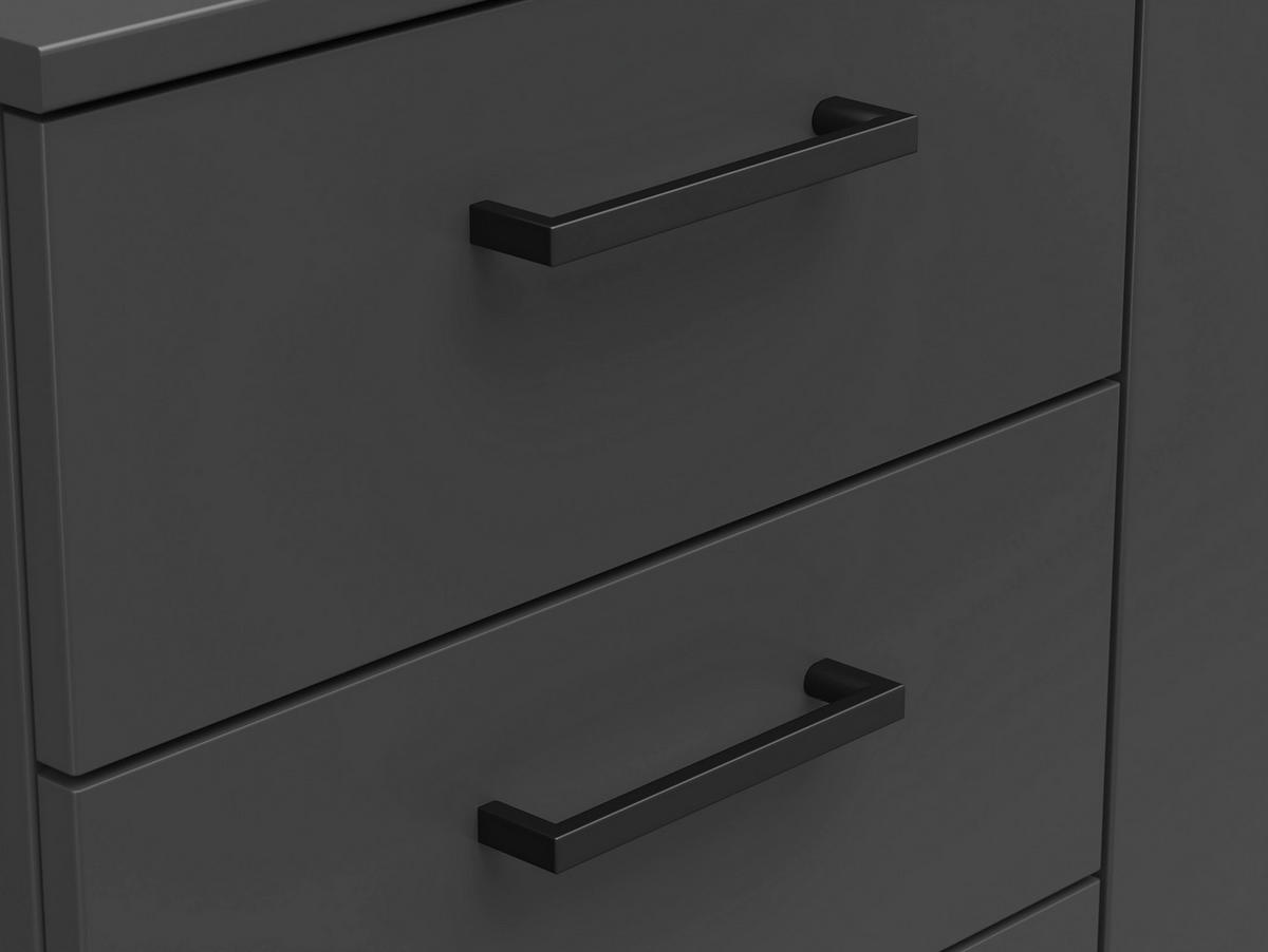 Kommode Multi-Stauraum Typ 29 anthrazit B/H/T: ca. 120x83x52 cm Multi-Stauraum Typ 29 - anthrazit (120,00/83,00/52,00cm)