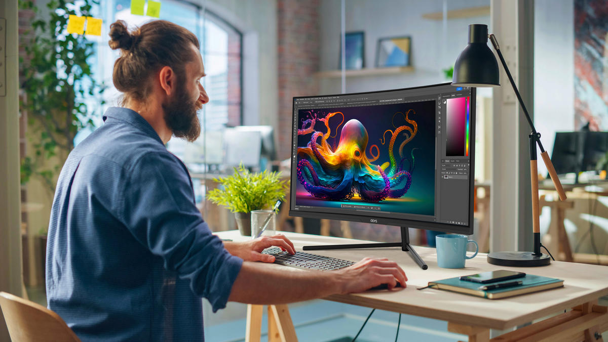 ODYS Curved Monitor Curved_Monitor_27"_Q27_WQHD_2K_ODYS - ODYS