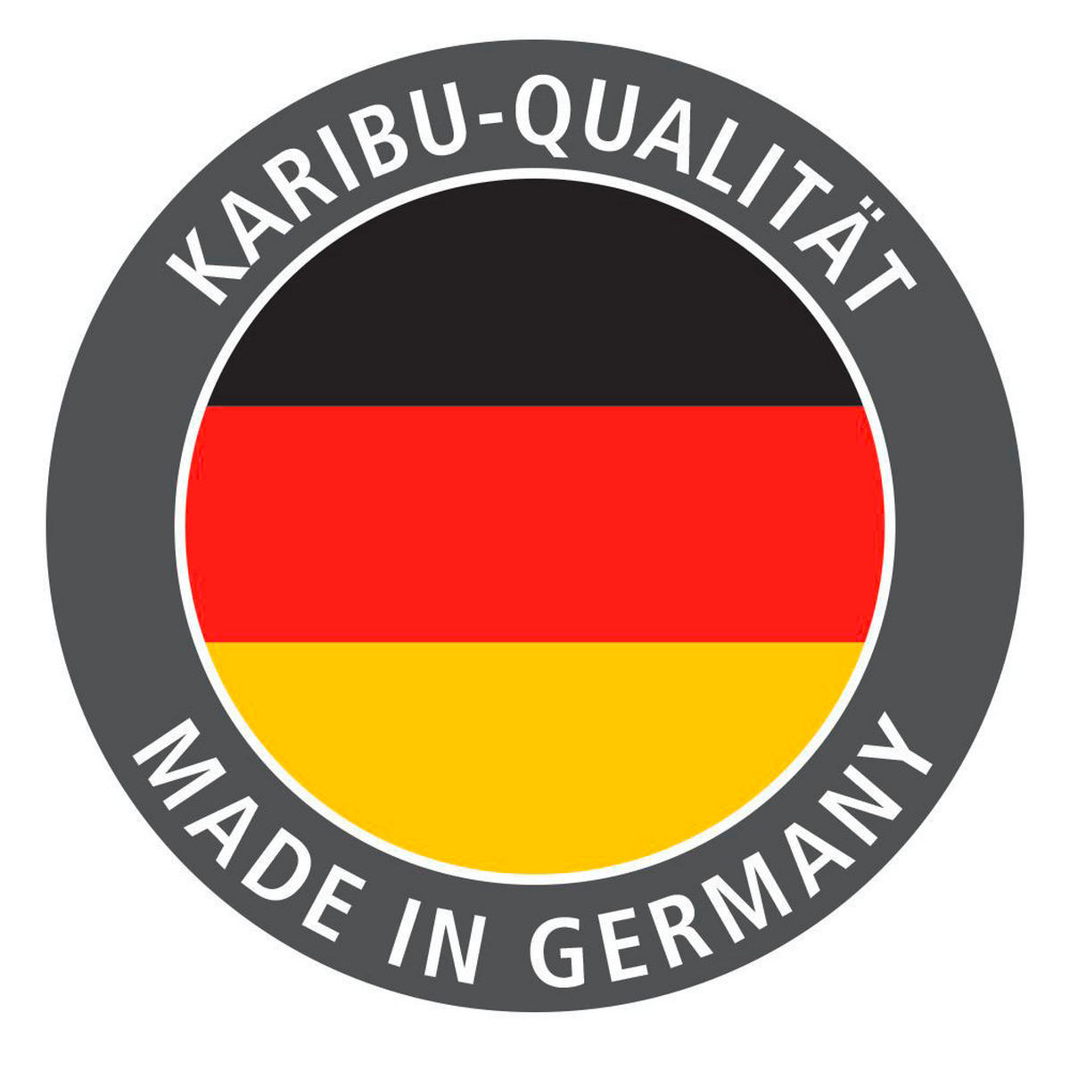 Karibu Mülltonnenbox Jerry anthrazit B/H/T: ca. 158x143x88 cm Jerry - anthrazit (158,00/143,00/88,00cm) - Karibu