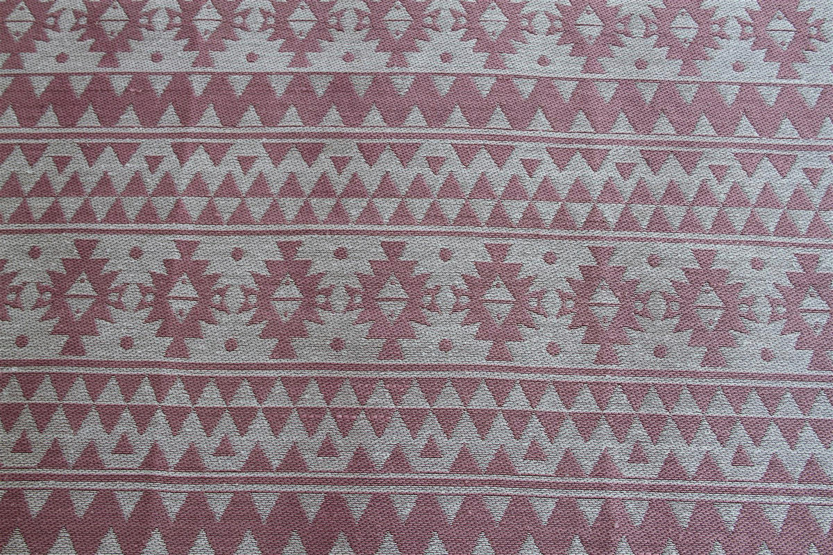 Kayoom Flachgewebeteppich Sunny 210 pink B/L: ca. 80x150 cm Sunny 210 - pink (80,00/150,00cm) - Kayoom