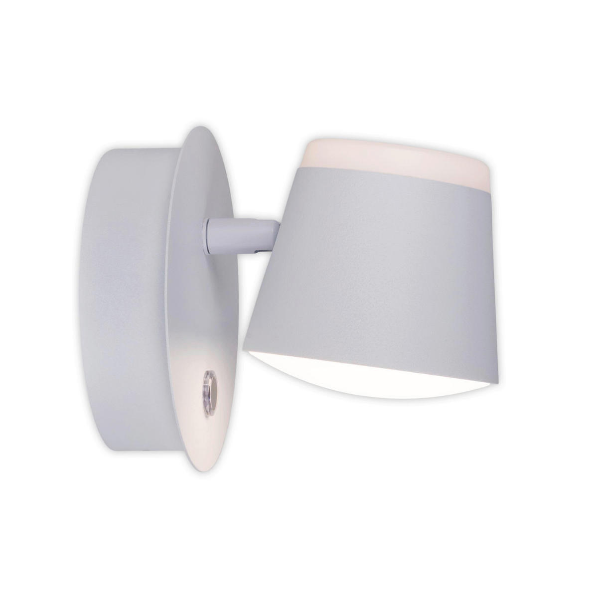 Näve Leuchten LED-Wandleuchte weiß Metall Kunststoff B/H/T: ca. 12x12x14,5 cm TONDO - weiß (12,00/12,00/14,50cm) - Näve Leuchten