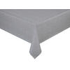 Milano Abwaschbarer Tischbelag Leinenoptik Silbergrau B: ca. 140 cm Leinenoptik - Silbergrau (140,00cm) - Milano