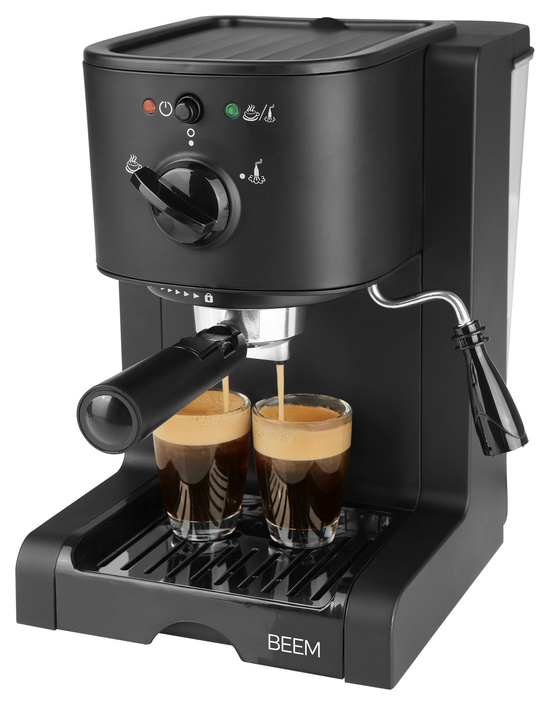 BEEM Espresso-Maschine Espresso-Perfect 03270 B/H/L: ca. 21x30x29 cm Espresso Perfect - (29,00/21,00/30,00cm) - BEEM