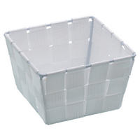 Badkorb weiß Kunststoff B/H/L: ca. 14x9x14 cm Badkorb_Adria_Mini_square weiß - weiß (14,00/14,00/9,00cm) - Wenko