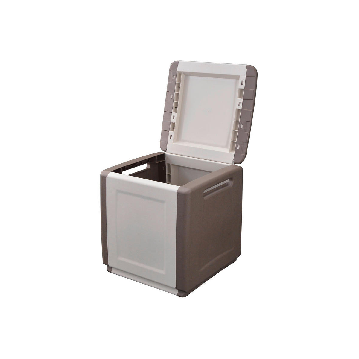 Artplast Multibox Cubo beige B/H/L: ca. 53x57x54 cm Cubo - braun/beige (54,00/53,00/57,00cm) - ArtPlast
