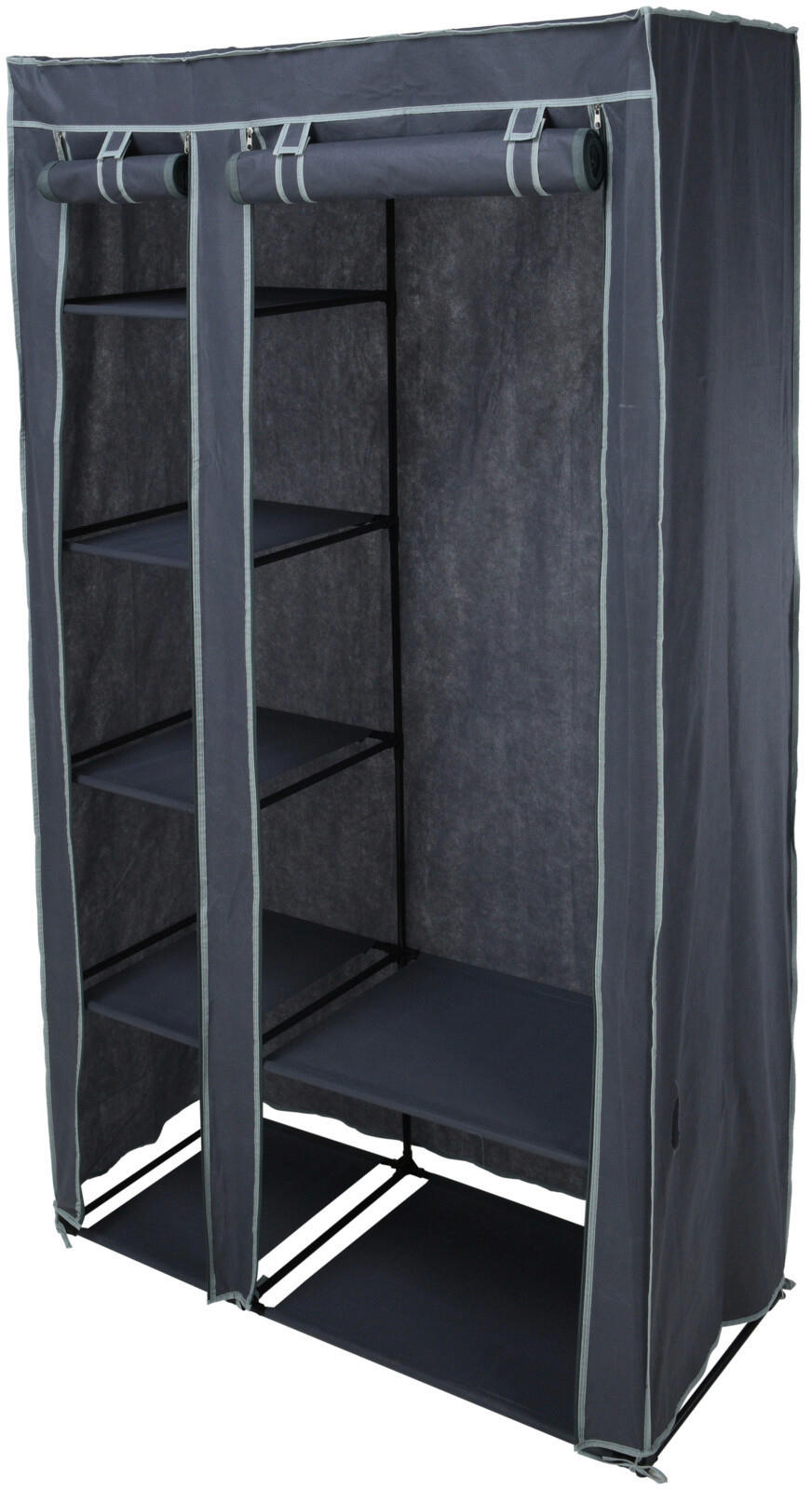 Thumbnail - Kleiderschrank anthrazit Stahl