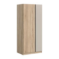 Kleiderschrank OAKLAND Eiche Sonoma Nachbildung Cashmere B/H/T: ca. 80x183x53 cm OAKLAND - Eiche/Cashmere (80,00/183,00/53,00cm) - xonox.home