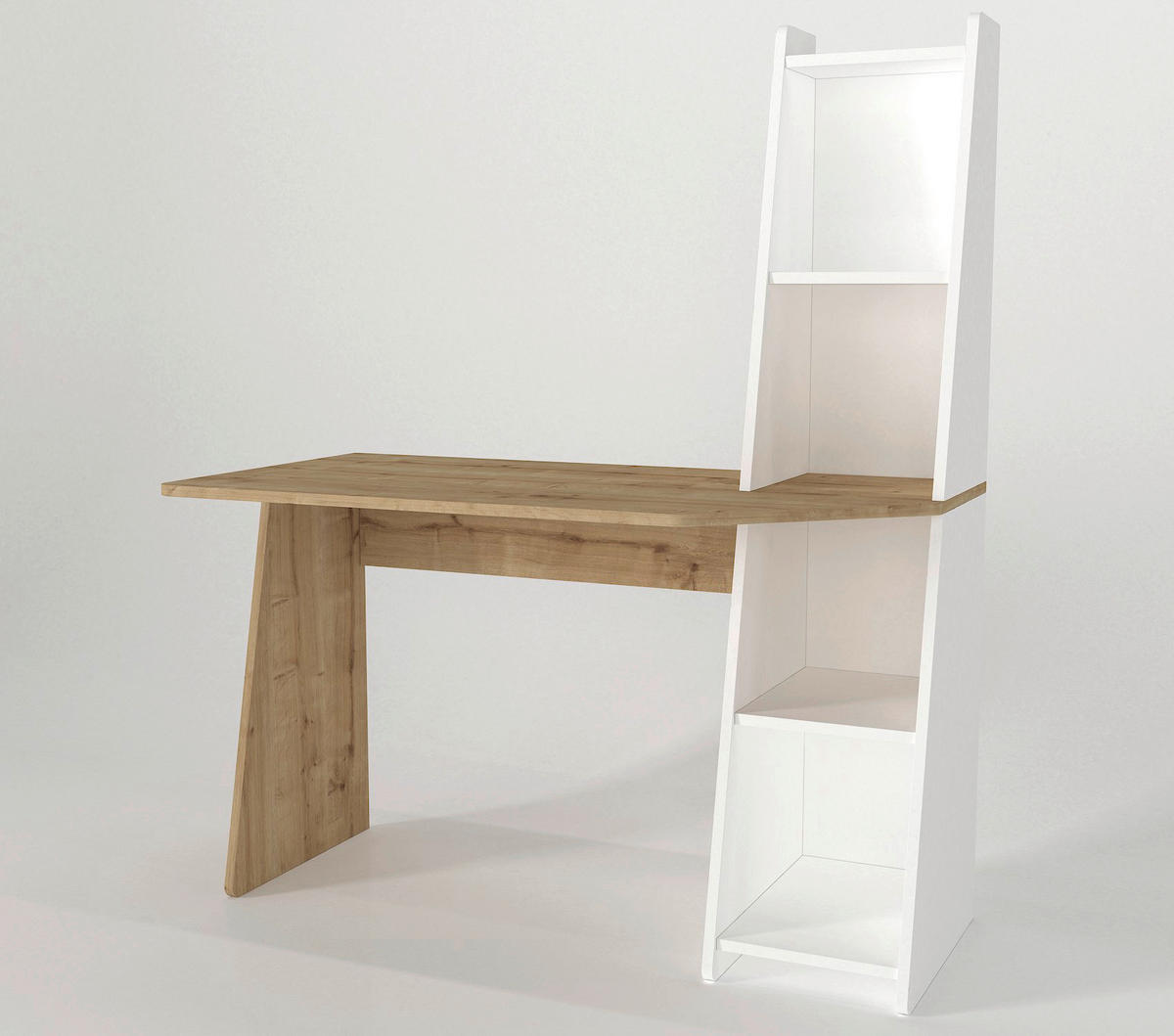 Schreibtisch Emery weiß Saphir Nachbildung B/H/T: ca. 120x74x60 cm Emery - Saphir/weiß (120,00/74,00/60,00cm) - moebel17