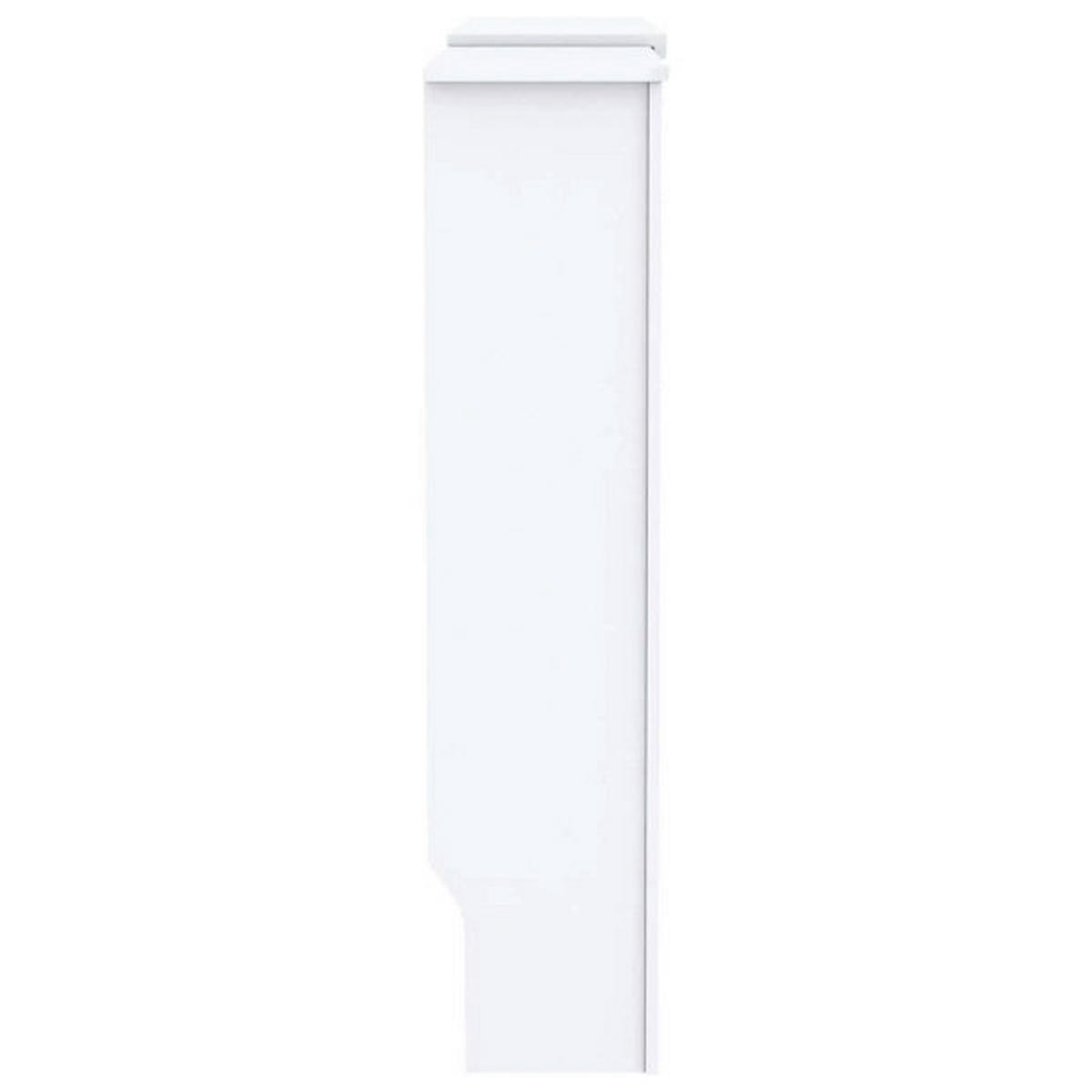 vidaXL Heizkörperverkleidung weiß B/H/T: ca. 205x81,5x19 cm Heizkörperverkleidung - weiß (205,00/81,50/19,00cm) - vidaXL