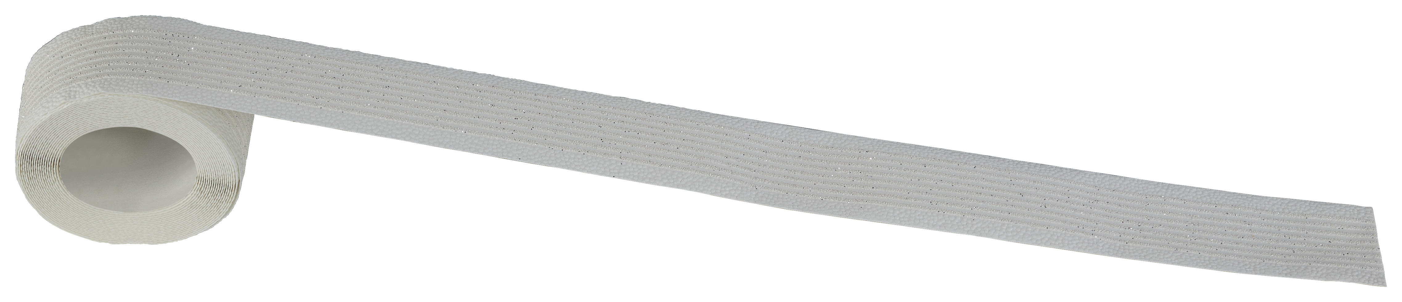 Borte Streifen weiß B/L: ca. 5x500 cm Vinylborte_36726-1 - weiß (5,00/500,00cm)