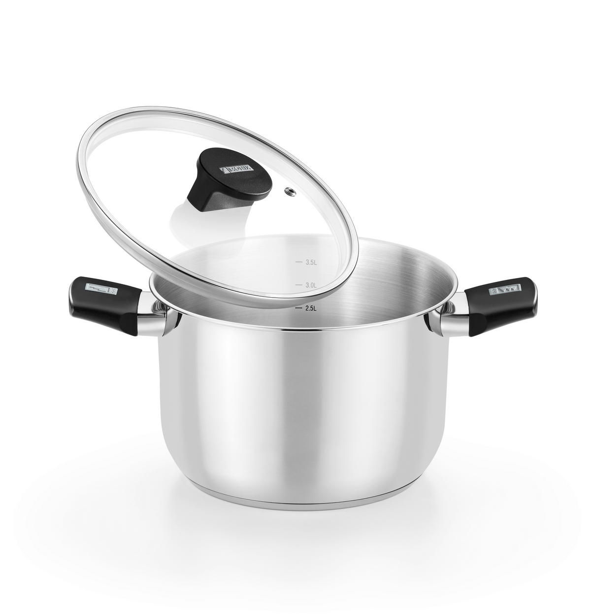 Monix Topfset Elite silber Edelstahl 5 tlg. Elite - silber - Monix