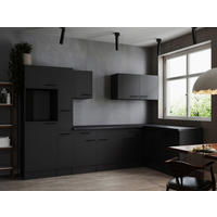 Winkelküche Oliver B/H/T: ca. 310x205x172 cm Oliver - granit/grau (310,00/205,00/172,00cm) - Respekta