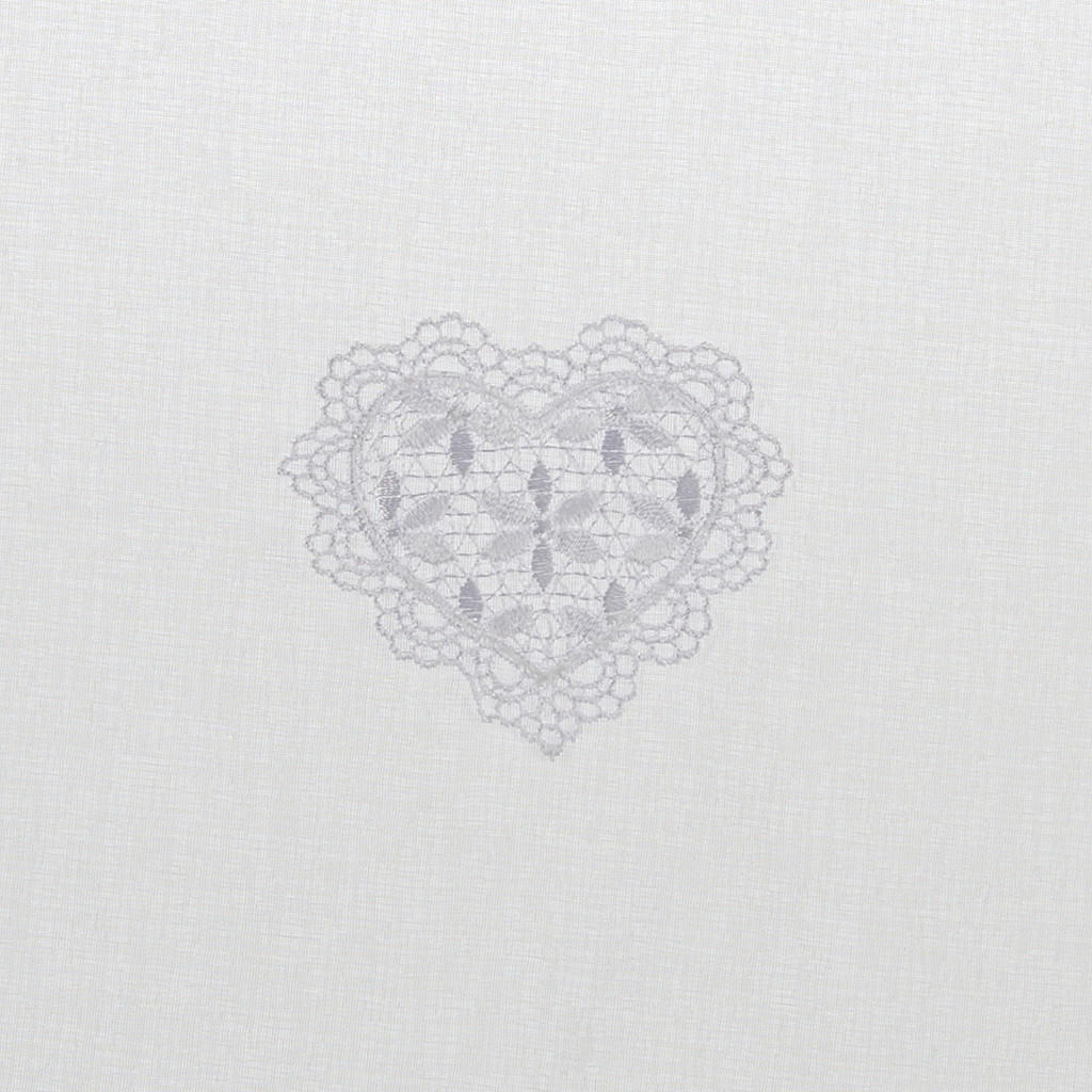 Thumbnail - CASA CREATION Scheibengardine Nishay weiß B/L: ca. 45x120 cm