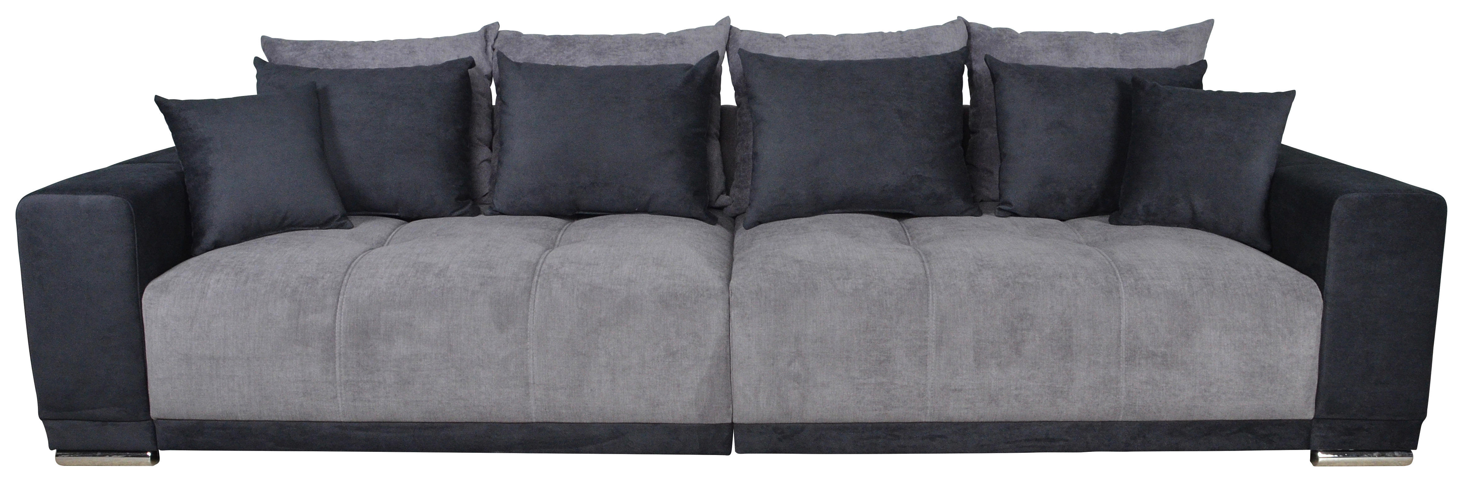 Big Sofa Xantia Grau T: Ca. 120 Cm Xantia - Chrom/grau (120,00cm)