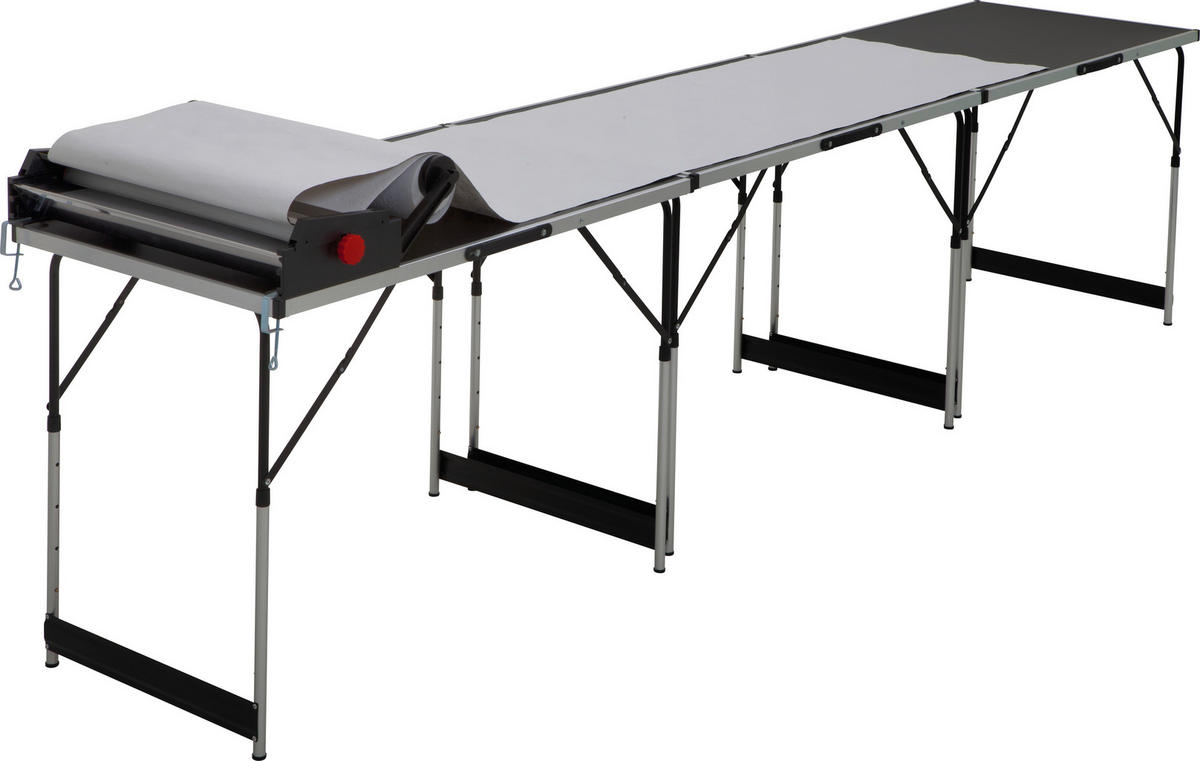 Alu-Multi-Funktionstisch B/T: ca. 300x60 cm 3 tlg. Multi-Funktionstisch_3tlg.Alu - (300,00/60,00cm)