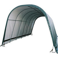 ShelterLogic Weidezelt Run-In-Shed B/H/T: ca. 400x300x730 cm Run-In-Shed - grün (400,00/300,00/730,00cm) - ShelterLogic