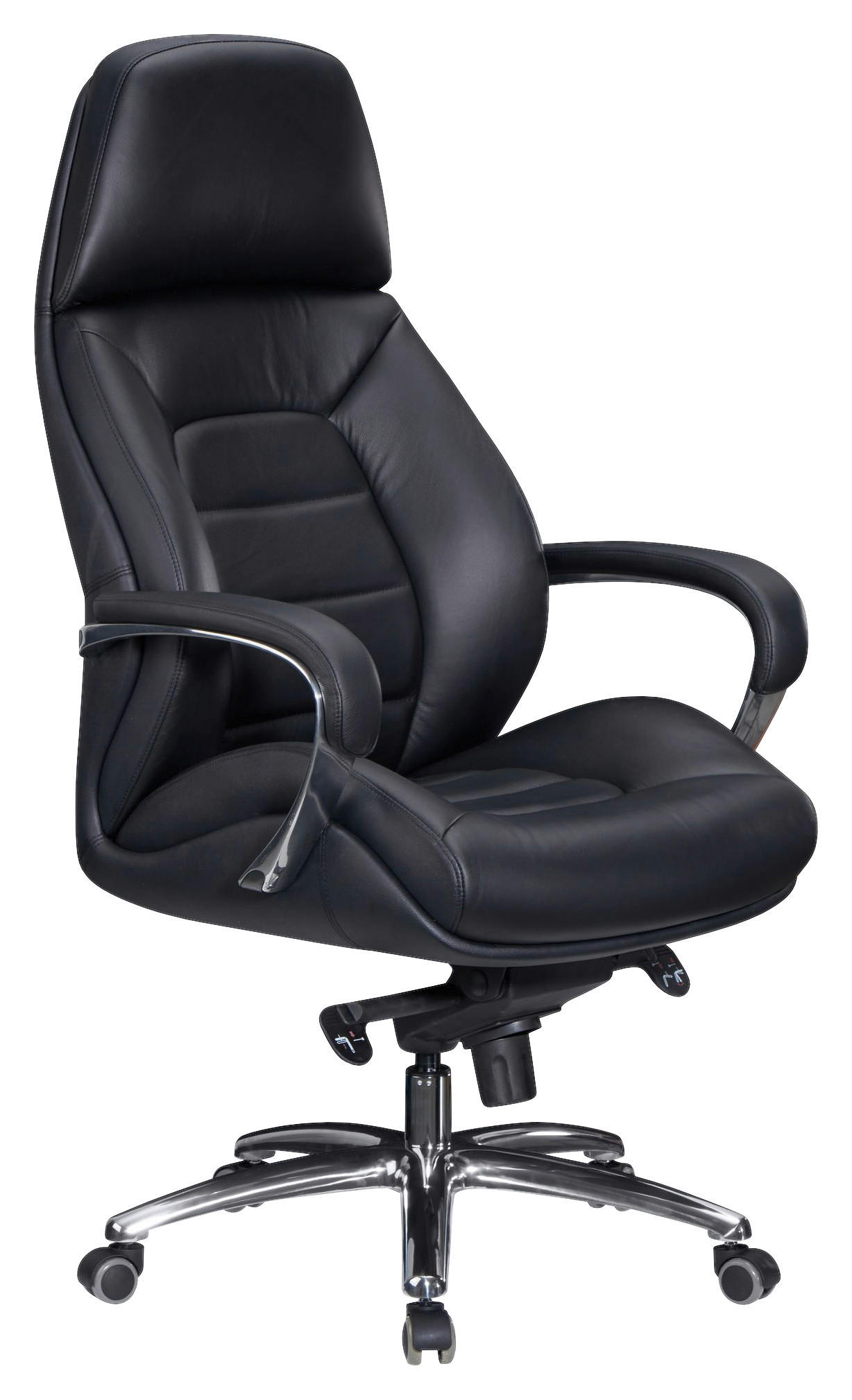 Drehstuhl schwarz Bürostuhl - schwarz (67,00/137,00/67,00cm) - Amstyle