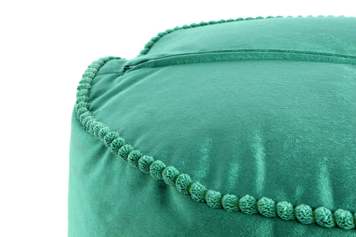 360 Living Hocker Taj Mahal 200 grün H/D: ca. 38x45 cm Taj Mahal 200 - grün (45,00/38,00cm) - 360 Living