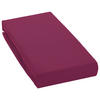 Jersey Spannbetttuch Spannbetttuch_Jersey 100x200cm - beere (100,00/200,00cm)