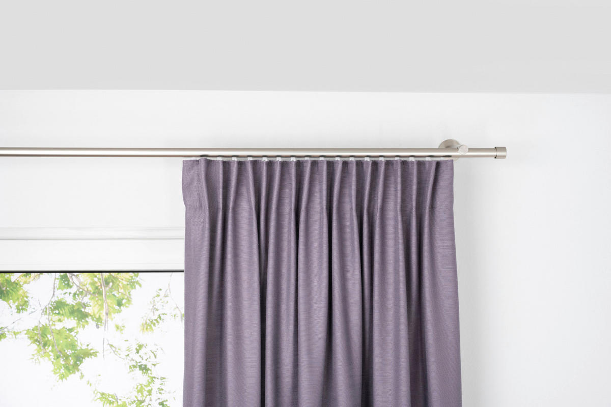 Kombivorhang 2er Pack Balance brombeer B/L: ca. 135x300 cm Balance - brombeer (135,00/300,00cm)