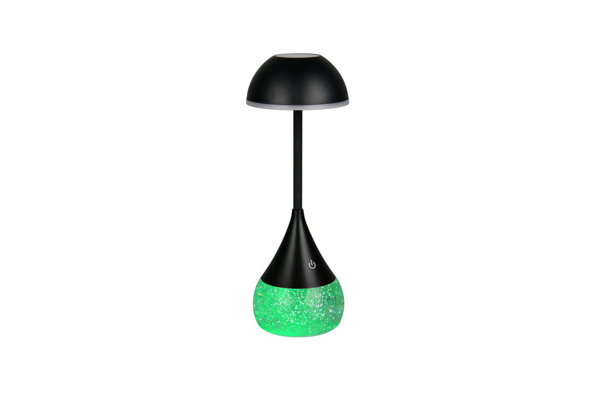 Reality Leuchten LED-Tischleuchte schwarz Kunststoff B/L: ca. 11x28,3 cm LED-Tischleuchte_Tembo - schwarz (11,00/28,30cm) - Reality Leuchten