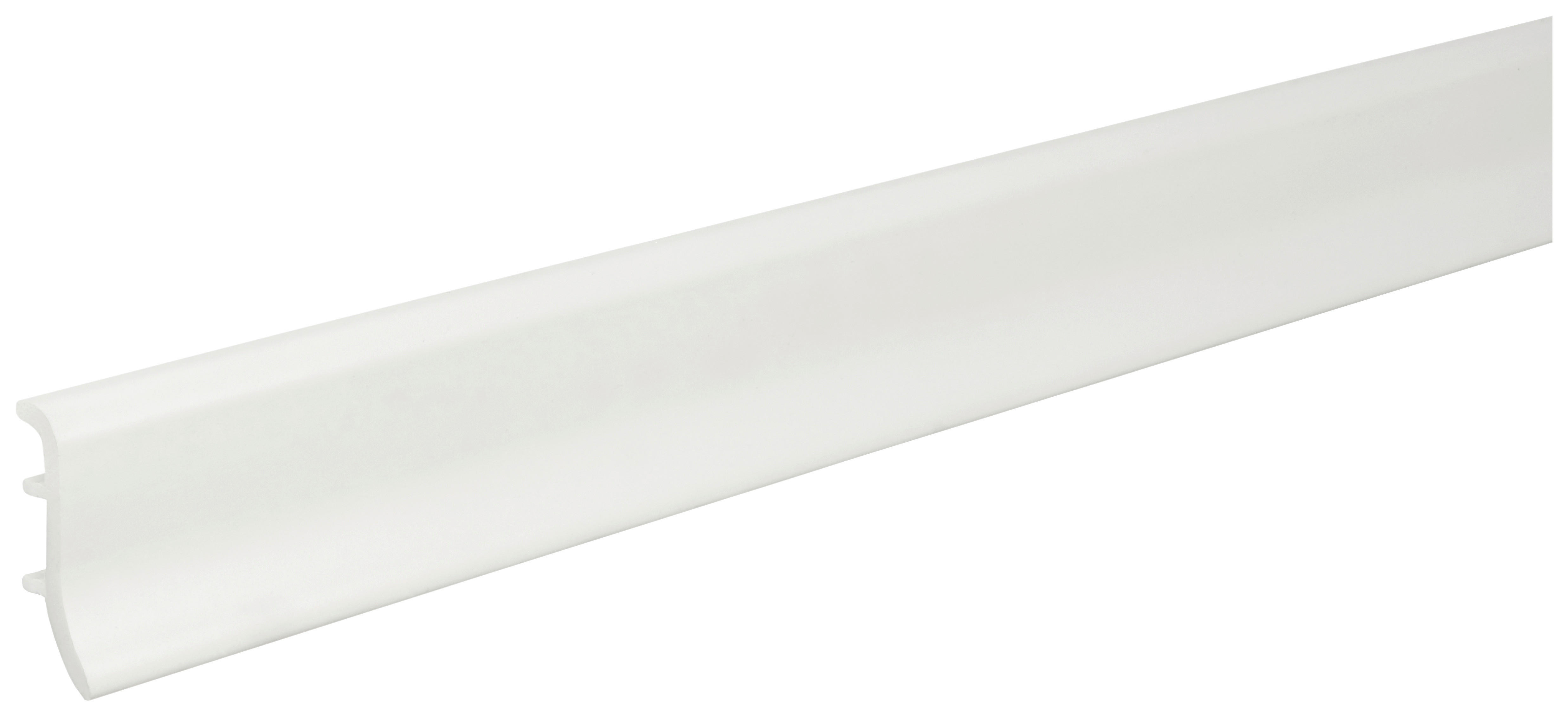 Sockelleiste L/B/H: ca. 250x1,9x4,8 cm pro Stück Sockelleiste 48x19x2500 KST weiß - (250,00/1,90/4,80cm)