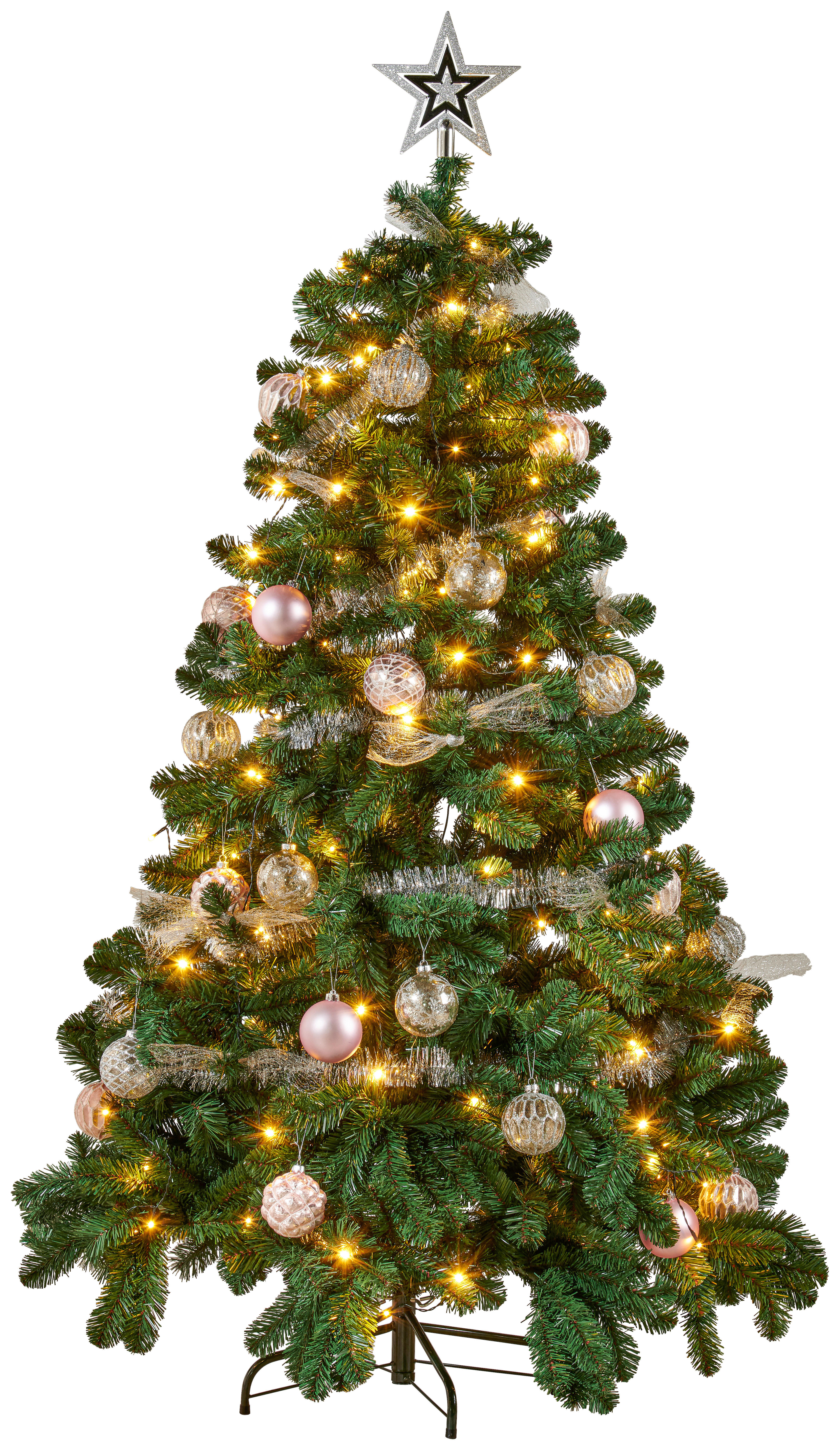 HI Weihnachtsbaum grün Kunststoff H: ca. 150 cm Weihnachtsbaum - grün (150,00cm) - HI