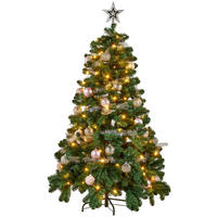 HI Weihnachtsbaum grün Kunststoff H: ca. 150 cm Weihnachtsbaum - grün (150,00cm) - HI