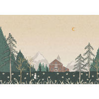 Komar Fototapete Little Farm B/L: ca. 400x280 cm Little Farm - (400,00/280,00cm) - Komar