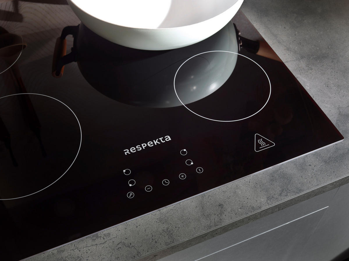 Küchenblock Oliver B/H/T: ca. 370x205x60 cm Oliver - granit/grau (370,00/205,00/60,00cm) - Respekta