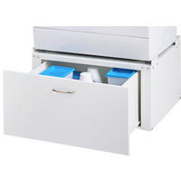 POCOline Waschmaschinen-Unterschrank weiß Metall Waschmaschinen-Unterschrank - weiß (61,00/51,00/33,00cm) - POCOline