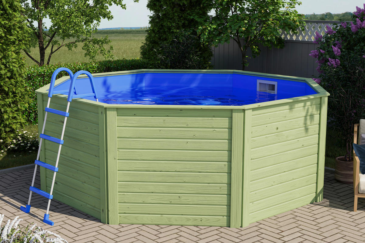 Karibu Pool Kalani B/H/T: ca. 350x121x121 cm Kalani - (350,00/121,00/121,00cm) - Karibu