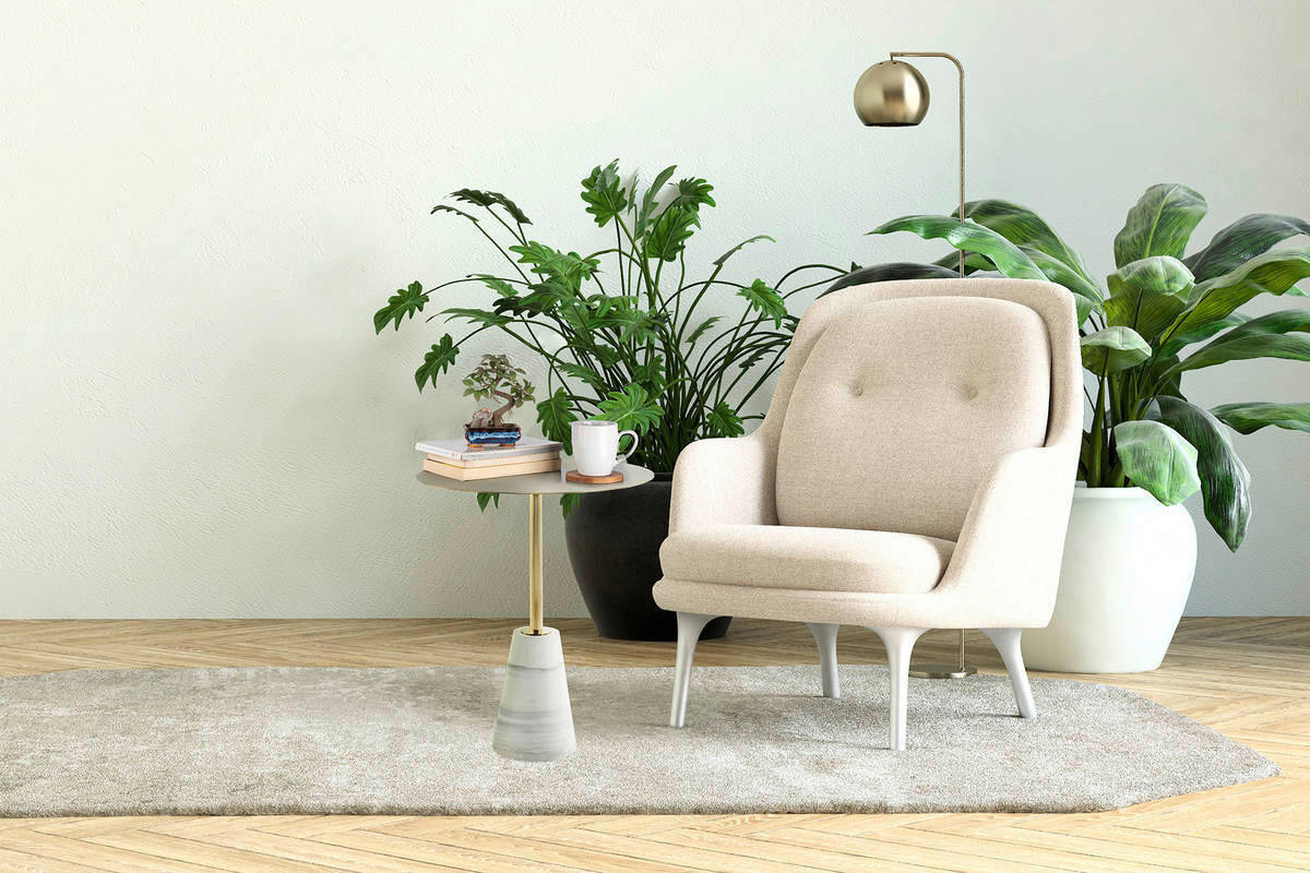 Beistelltisch Rocio 301 H/D: ca. 53x40 cm Rocio 301 - (40,00/53,00cm) - 360 Living