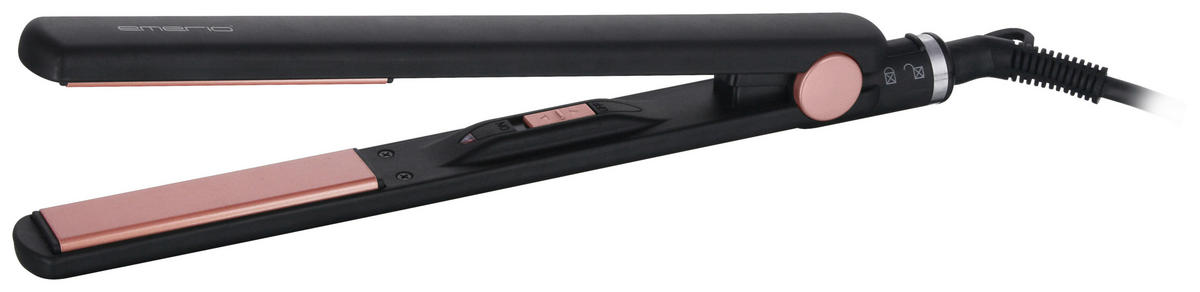 Emerio Haarglätter HS-107146.7 schwarz Kunststoff B/H/L: ca. 3x3x32 cm Haarglätter HS-107146.7 - schwarz (32,00/3,00/3,00cm) - Emerio